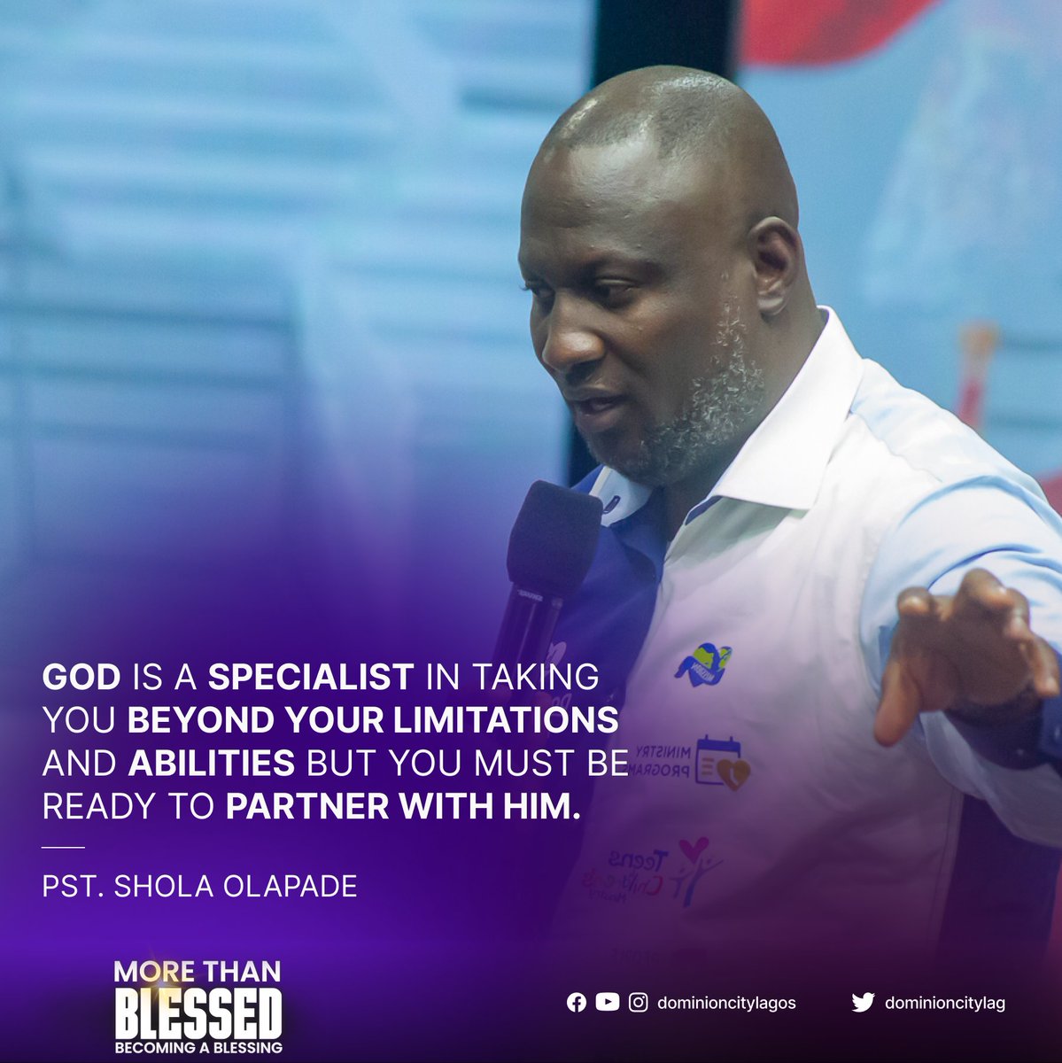 dominioncitylag's tweet photo. Yesterday's was a double impact service, we rounded up our series for the month & it was also our partnership sunday. As you go into the week,remember you are God's partner on earth.
Nuggets from yesterday's service.
#DominionCity
#DCLagosHQ
#PartnershipSunday
#SermonExcerpts https://t.co/fzY2MVgbGp