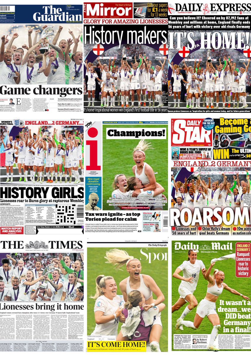 EllaJerman's tweet photo. I never thought I’d see the day 🥺 @Lionesses #WEURO2022 https://t.co/Nv7Ho6TfZO