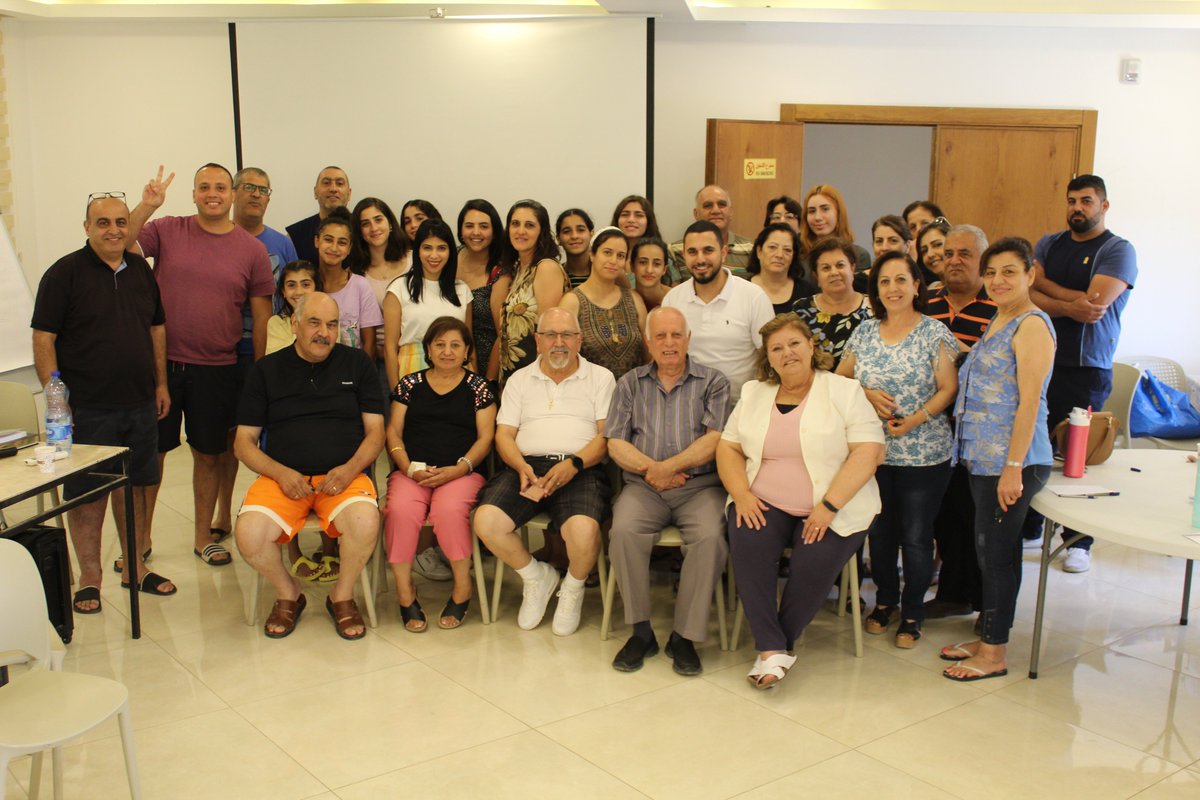 It's Family Retreat Season! Church of Hope in #Ramallah spent two days in #Jericho learning about #GenderJustice in the church, and spending meaningful time together. Thanks to all who came, and to <a href="/ranan_issa/">Ranan Issa</a> for her engaging session about equal rights in the church. #GJ4P
