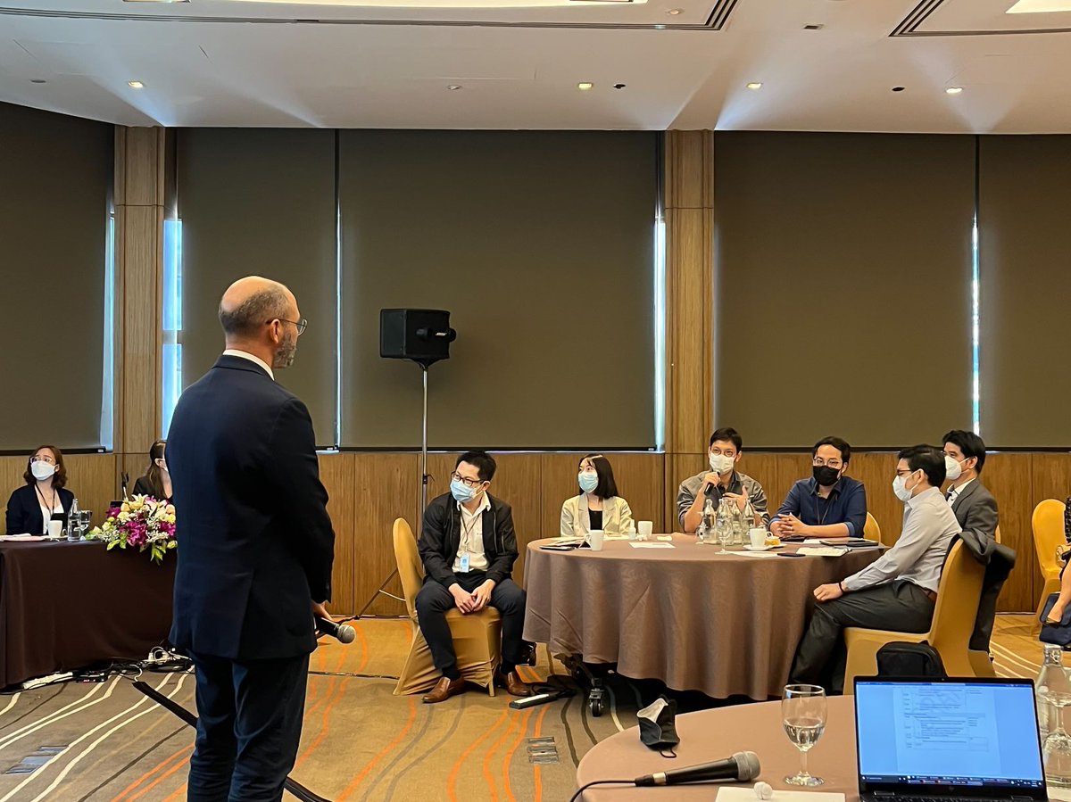 AusAmbBKK's tweet photo. Pleased to welcome π¦πΊ energy experts to πΉπ for discussions with the Ministry of Energy on the renewable energy transition.
For a resilient, sustainable future, Australia is partnering with Thailand on #CleanEnergy.
#MekongAustraliaPartnership
#PartnershipsforInfrastructure https://t.co/v92ZZ9I2Ca