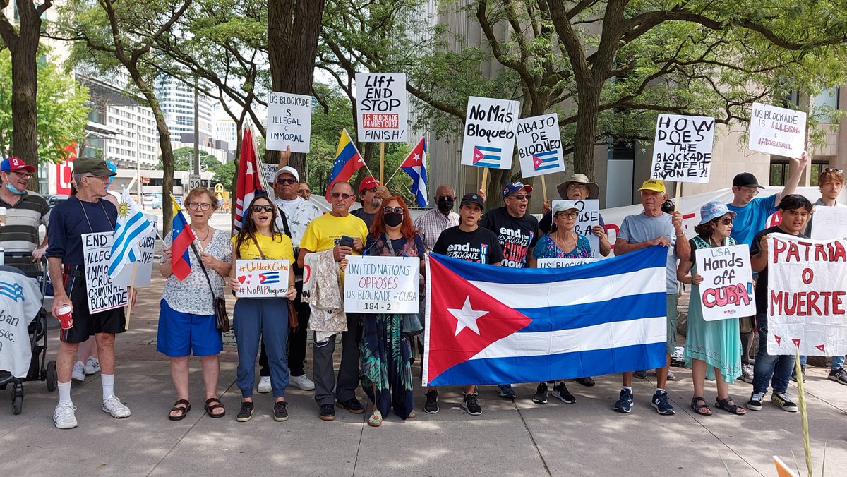 MMarreroCruz's tweet photo. Agradecemos las muestras de solidaridad con nuestro país 🇨🇺, que desde varias partes del mundo exigieron el fin del #Bloqueo de EEUU vs #Cuba. Nos unen los #PuentesDeAmor ♥️
#CubaNoEstáSola
#EliminaElBloqueo
#UnblockCuba https://t.co/5ogqDTFOlK