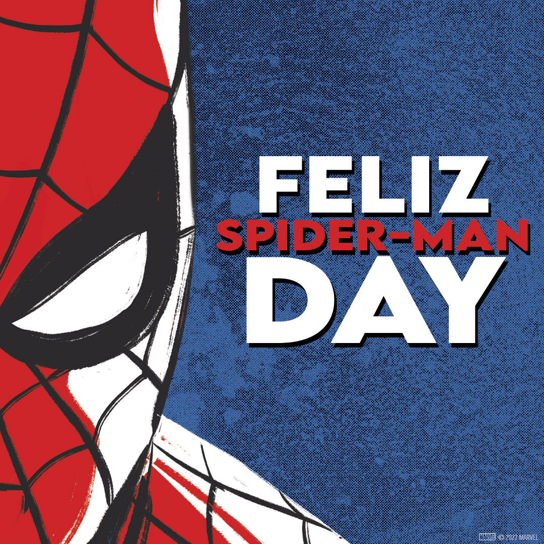 ¡Feliz #SpiderManDay a todos los fans de Spidey! 🕷️