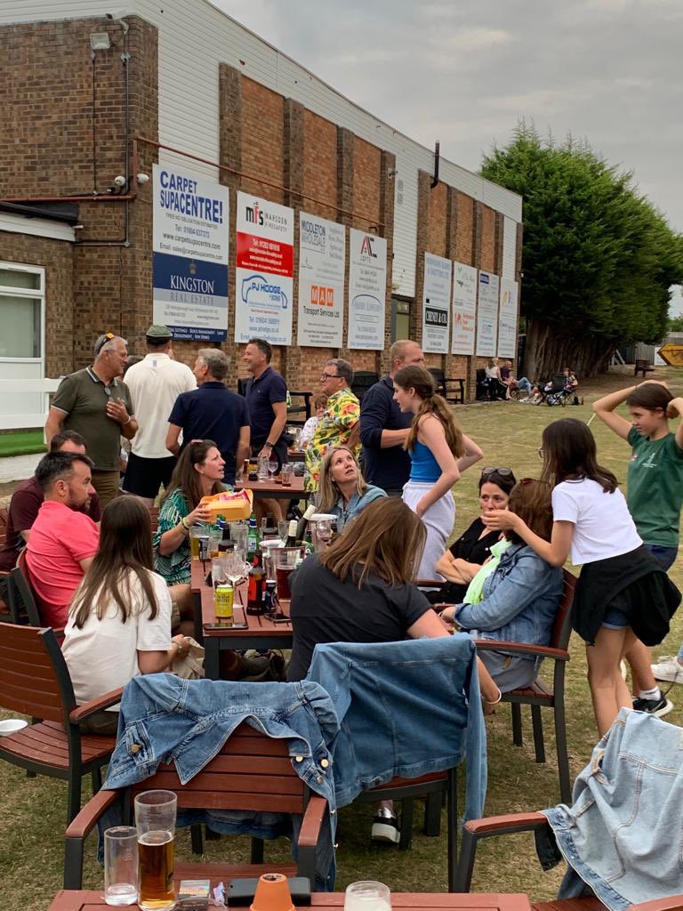 NptonSaintsCC's tweet photo. The finale to a great week for #CricketWeek saw the Presidents XI take on the Chairman’s XI 

From everyone at the club we hope you enjoyed this years Cricket Week https://t.co/3G6djtA03L