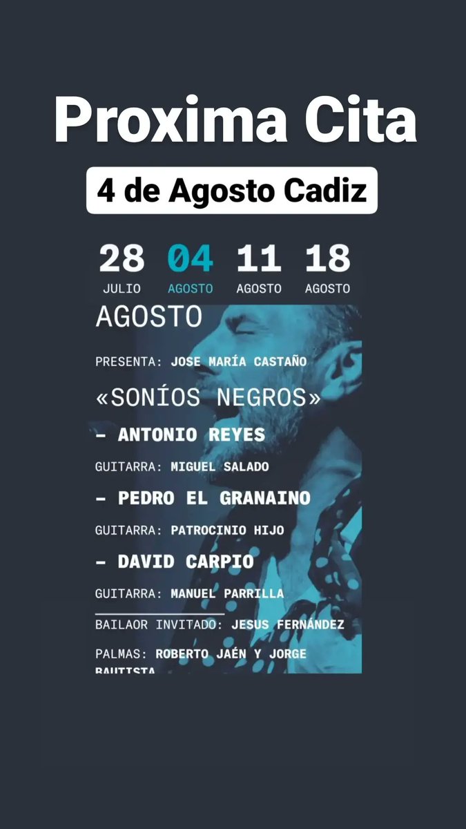 Priximas citas  Cadiz