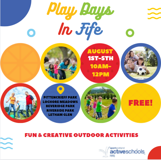 Fife Active Schools on Twitter "Over the course of next week there are