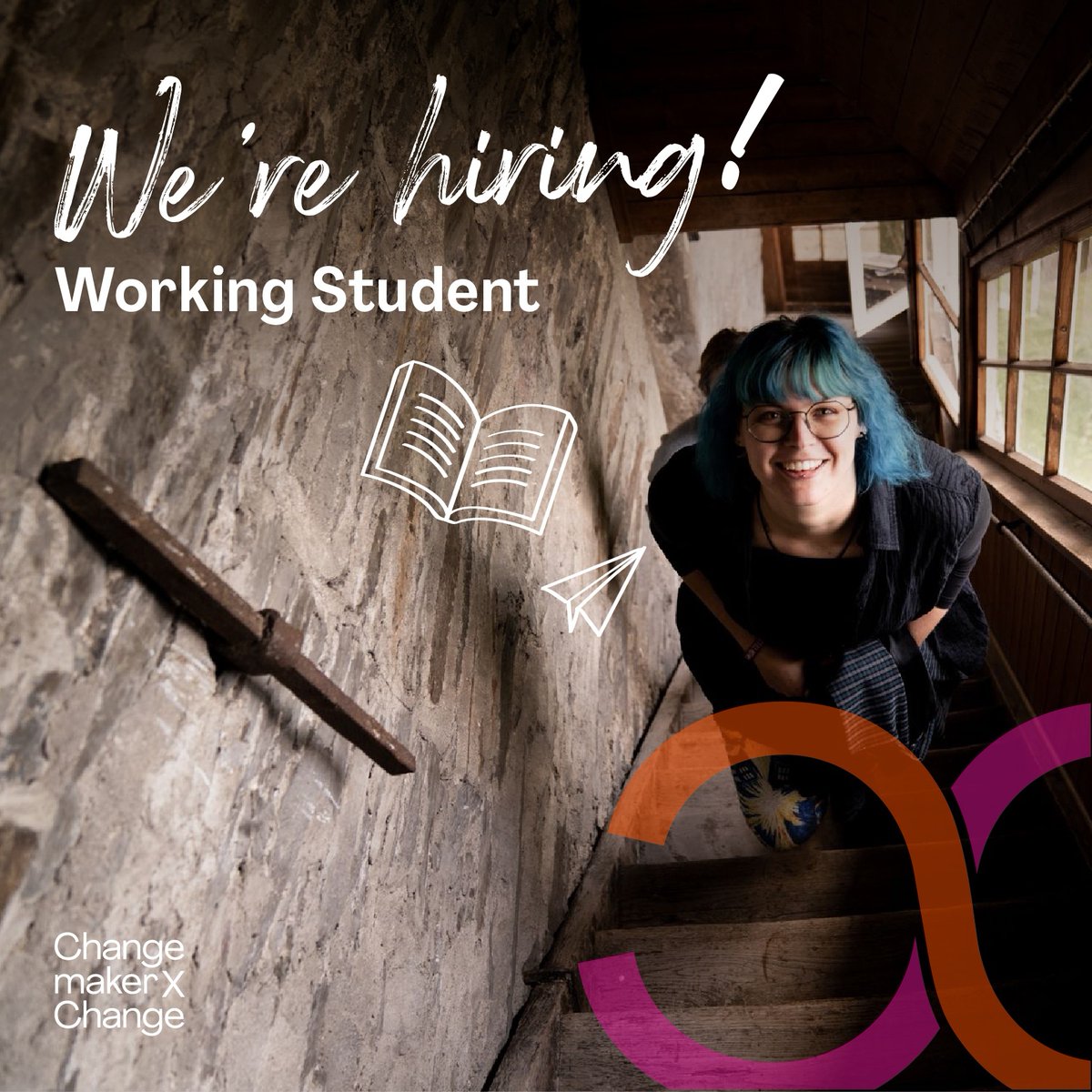💡 A JOB OPENING AT CHANGEMAKERXCHANGE 💡

We are looking for a working student eager to complement their studies with practical experience at a small but agile non-profit organisation and global community of changemakers.

For more info 👉 changemakerxchange.org/jobs/