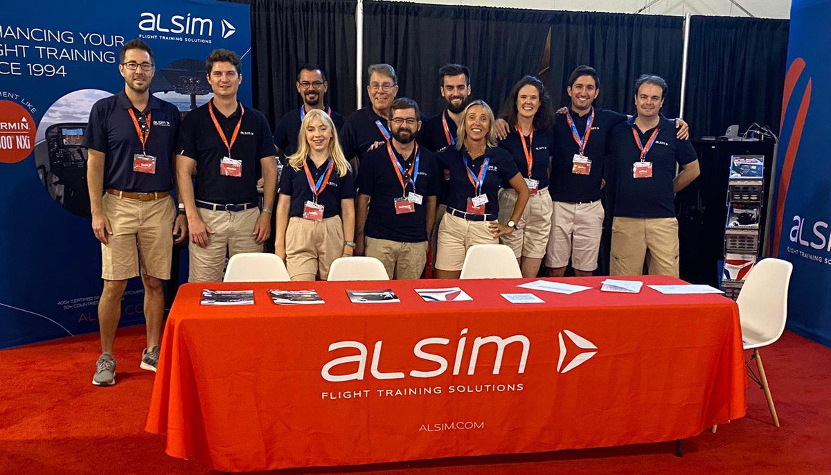 📌  It was a huge pleasure for all the #ALSIM team to participate at EAA AirVenture Oshkosh 2022 !
We would like to thank 👏  all business partners, clients and visitors who took some time to visit us and test the #ALSR20 and ALSR #AATD simulators ✈️ .
#OSH2022 #aviation