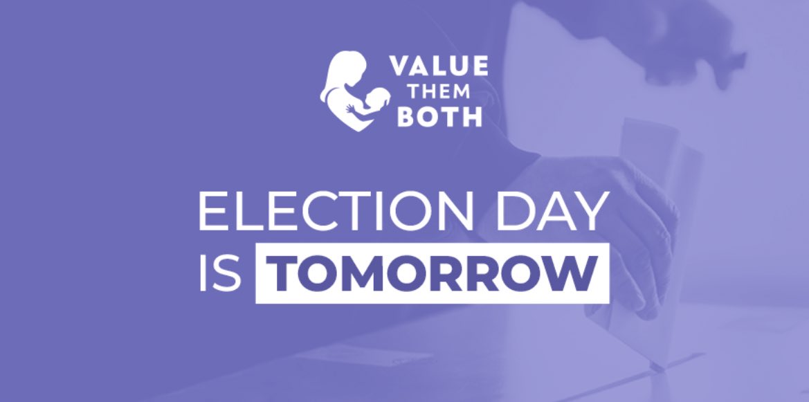 Election Day is TOMORROW. Every single vote counts. Make a plan to vote YES and find your polling location here >> vote.valuethemboth.com