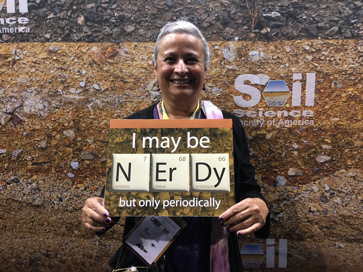 At the world congress of soil. I love soil In many languages. Can you guess the last language?