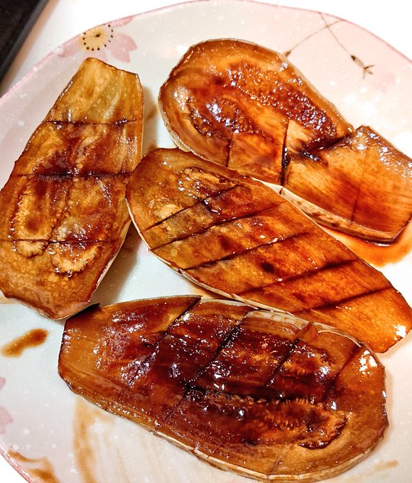 白ナスのステーキ 