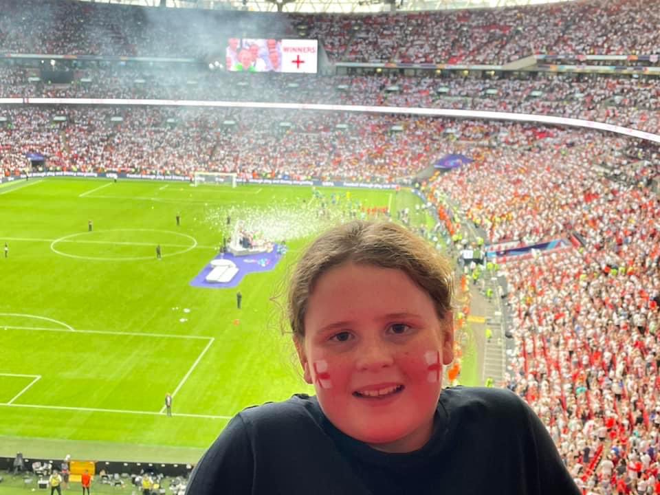Great to see and hear lots of players at Wembley last night! Hopefully one day, people will be there to cheer you on!
