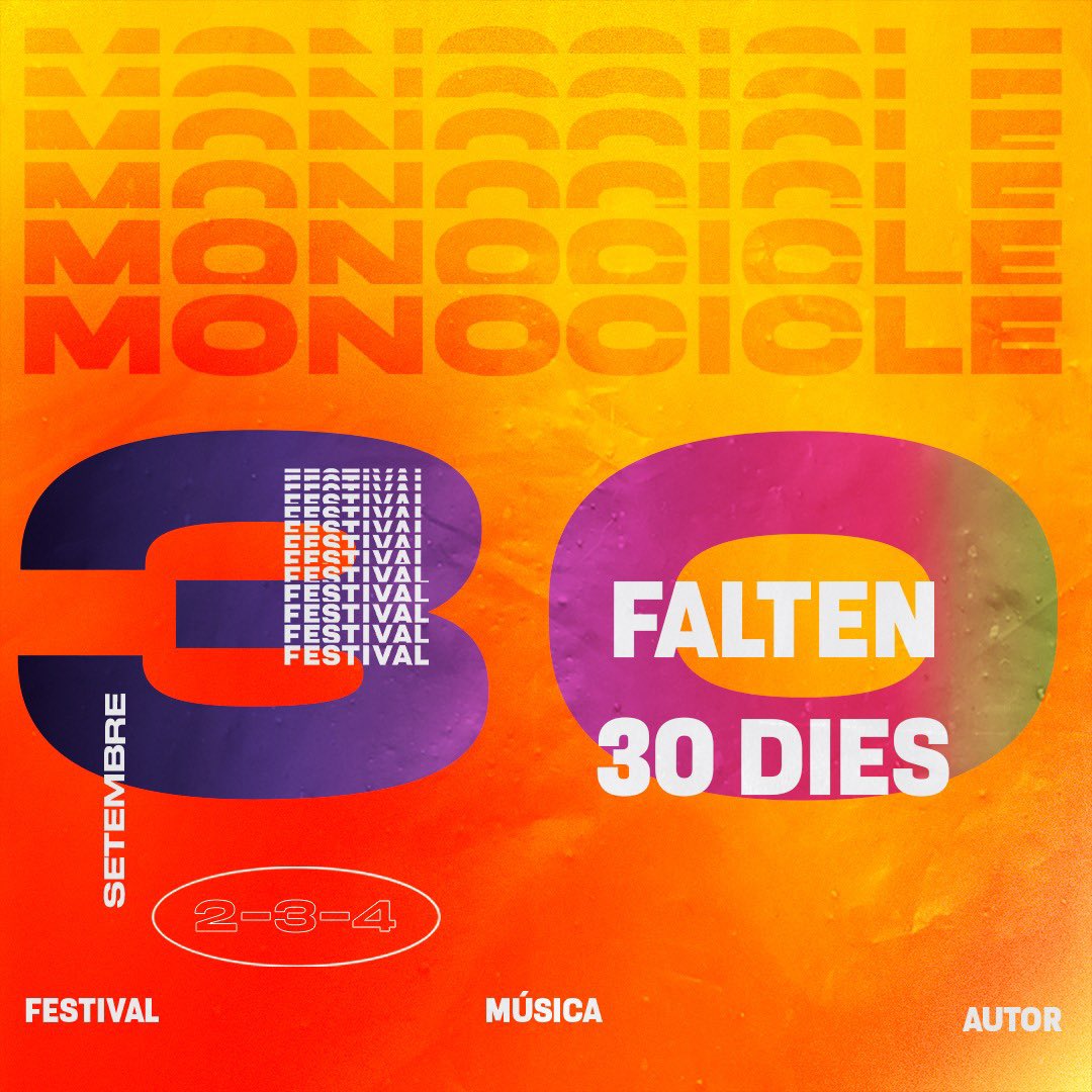 Ep! Queden 30 dies pel festi! Espavileu amb les entrades que van que volen! 🤘🏽😋
🙃 entradium.com/es/events/fest…