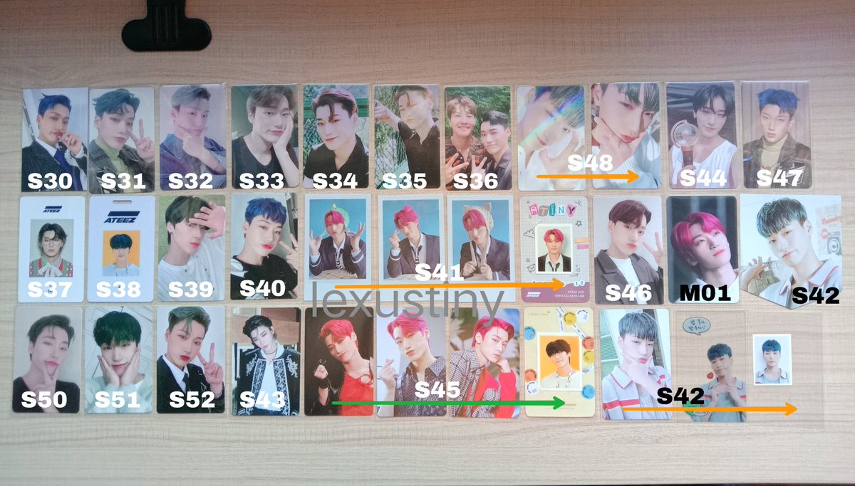 lexustiny's tweet photo. help rt 🇲🇾 

wts want to sell ateez san bulk pc

SET B - RM 1,220

price exc postage
details in thread 
#pasarATEEZ @pasarATEEZ https://t.co/VUZR7roAgP
