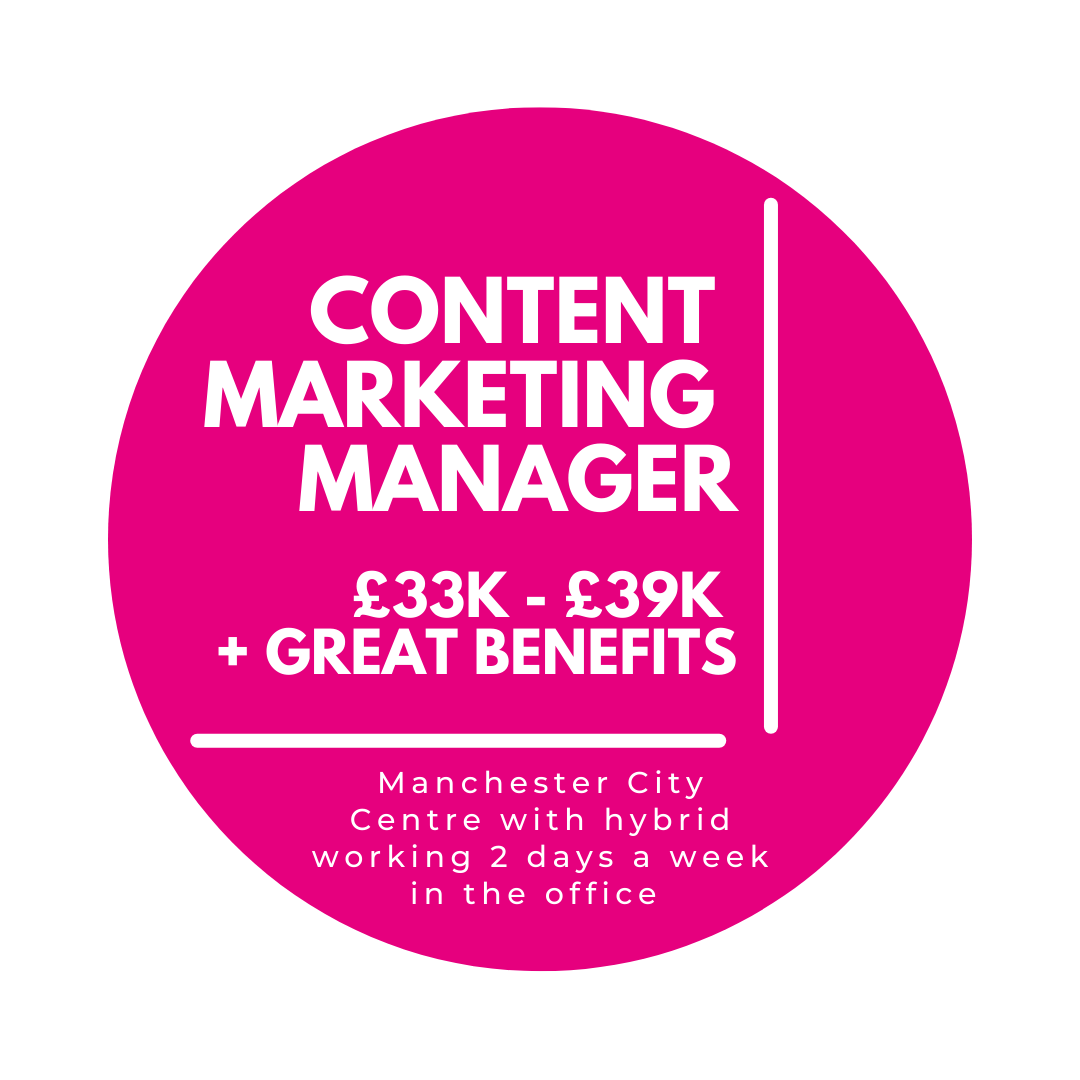 ForwardRole_PS's tweet photo. NEW JOB ROLE: Content Marketing Manager - Manchester, Manchester, £33k - 39k per year https://t.co/mV70o8wmqy https://t.co/ltskgLd5cU