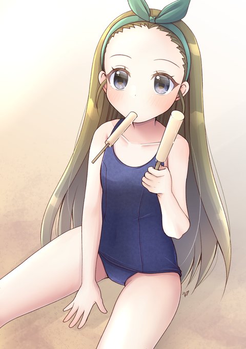 「お兄ちゃんも食べる?」
#オリジナル 