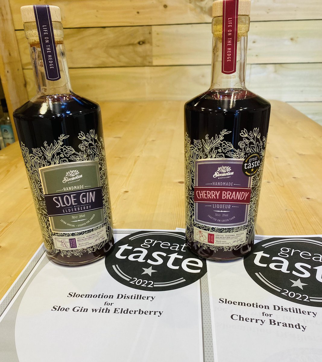 Sloemotion Distillery (@sloemotionuk) on Twitter photo Gold star winners for our favourite Sloe Gin with Elderberry and Cherry B… whoop whoop - try them, you have to! <a href="/guildoffinefood/">Guild of Fine Food</a> 🥳 Gold star winners for our favourite Sloe Gin with Elderberry and Cherry B… whoop whoop - try them, you have to! <a href="/guildoffinefood/">Guild of Fine Food</a> 🥳