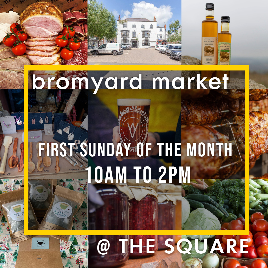<a href="/EatSleepLiveHfd/">Eat Sleep Live Herefordshire</a> <a href="/LittlePomona/">Little Pomona Cider</a> knows what's up! On 7th August we'll be holding our monthly #BromyardMarket with local traders like Little Pomona, <a href="/PeterCooksBread/">Peter Cooks Bread</a>, @Ludlowcandles and more. Some of our lovely local businesses are opening on Market Sunday as well so it's a great day out all around!
