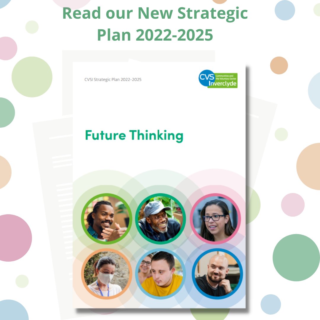We are excited to launch our Strategic Plan 2022-2025! 😃📝 Read about our five focus areas and our actions over the next few years to help us achieve our mission of creating a confident, inclusive and successful Inverclyde. Read our Strategy: drive.google.com/file/d/1kiV3nO…
