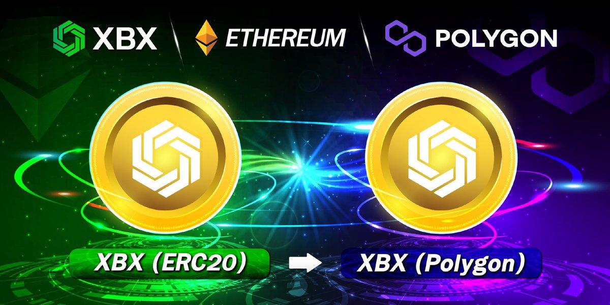 XBX now allows anyone who staking XBX on Ethereum chain to trade for XBX on Polygon chain.