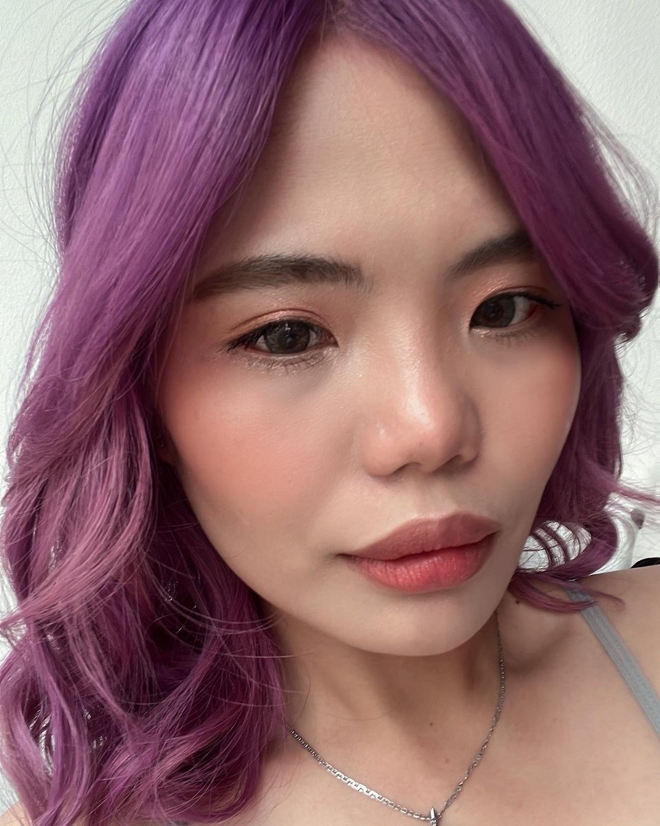 naddiemnida's tweet photo. Couple hair?🤣 #BackToPurple💜 https://t.co/88Z0rYVlXx