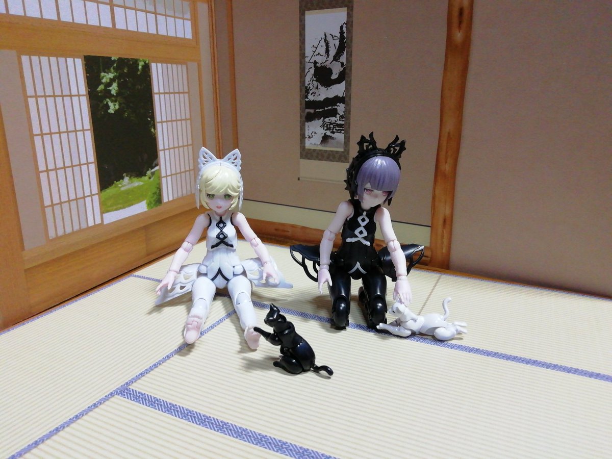 GlNvJ4qKoxorPzG's tweet photo. 先日買った
チトセリュウムの猫組立ました
#chitocerium
#チトセリュウム
#XXIItanio
#22ターニォ
#alb
#atr
#XCIXalbere
#Cefer
#99アルベラ
#100エフェル
リプに続く https://t.co/iq3QK0F2Xr