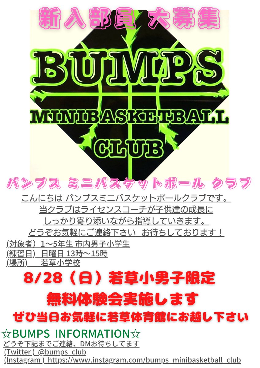 BUMPS MINIBASKETBALL CLUB 』🏀 (@bumps_club) / Posts / X