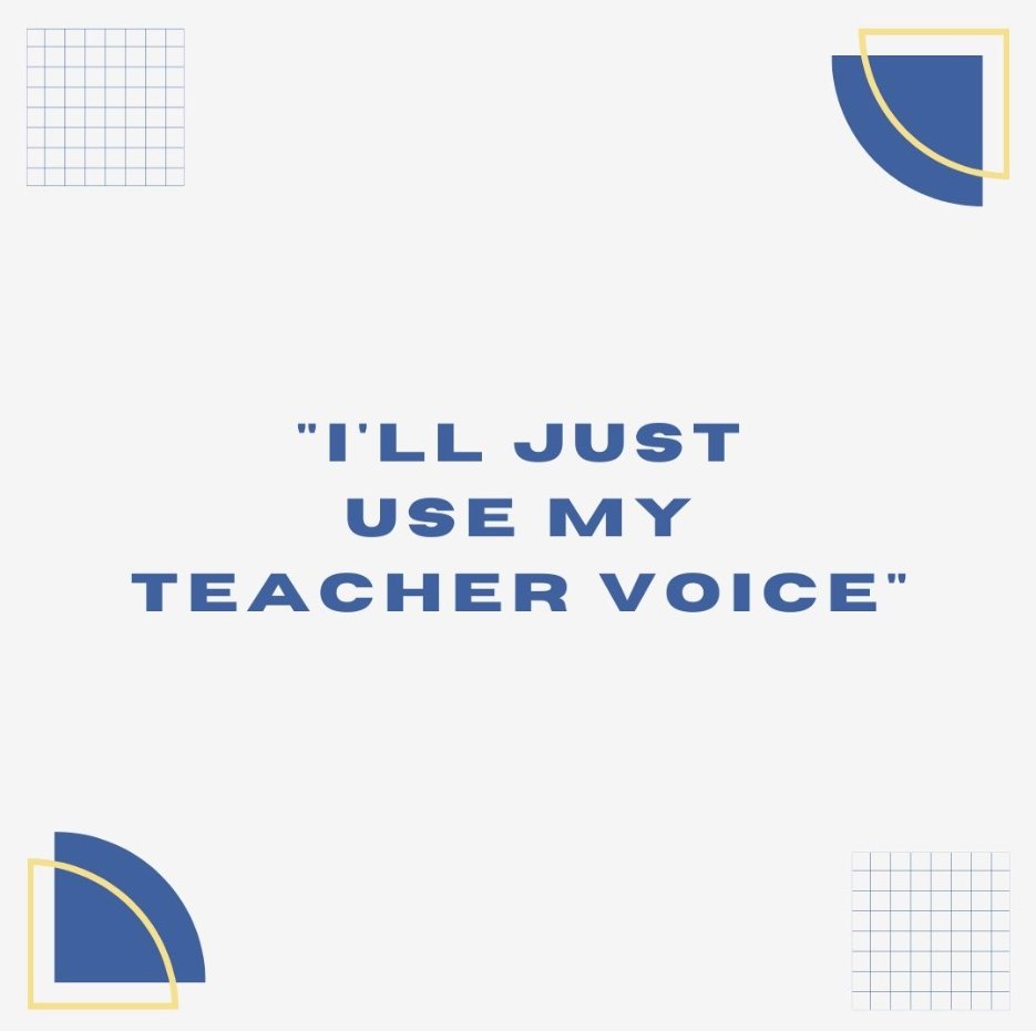As an educator, do you struggle to be heard? Click on the link to learn more about the myth of the “teacher voice”. 

Link: hubs.li/Q01hxdYT0

Hashtags: #teacher #teachervoice #education #backtoschool #learning #teacherstruggles #edchat #edtalk #classroomlearning
