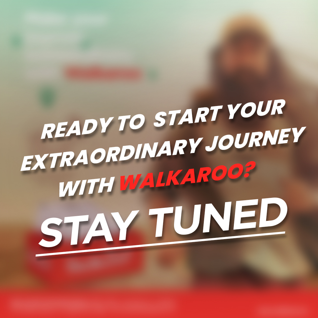 WalkarooIN's tweet photo. Get Ready to start your extraordinary journey with Walkaroo. keep watching this space for more updates. Stay Tuned!

#Walkaroo #BeRestless #staytuned #watchthisspace #bigannouncement #contestalert https://t.co/7jvCR2Cqp2