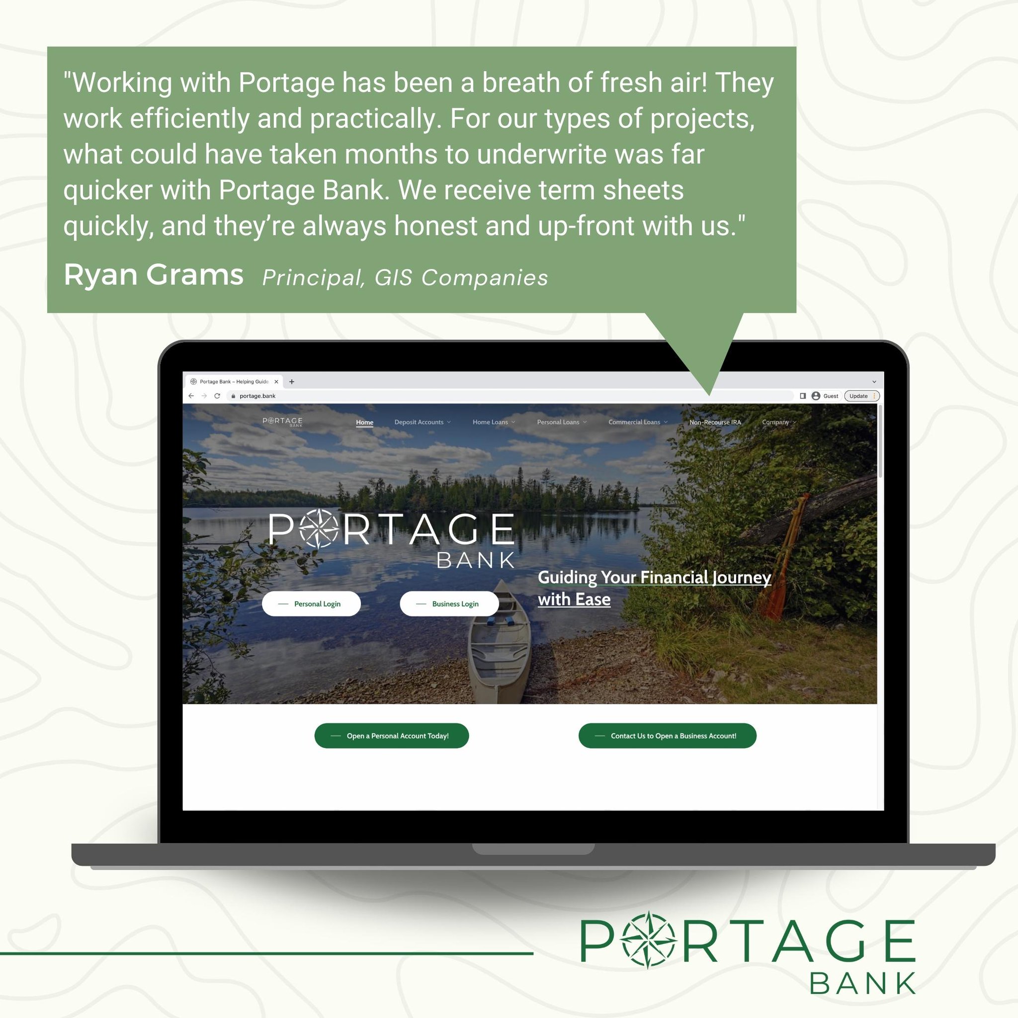 Portage Bank on Twitter "Read our Portage Client Spotlight GIS