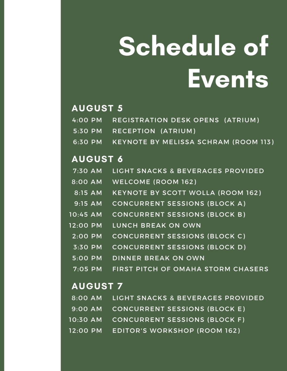 Our summer symposium kicks off this Friday with an opening reception and keynote from Melissa Schram! 

If you're presenting at #JETSET22 this summer, reply &amp; let us know your topic and presentation time.