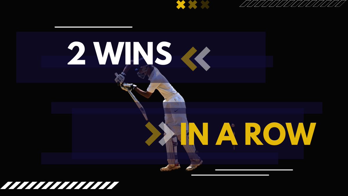 Do you have to win more than 2 games a year to call it a *winning streak*? Who care's gotta celebrate while we can!