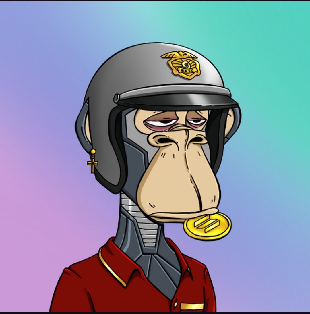 SygnalBASC's tweet photo. The @BoredApeSolClub is bringing one tradition back. SolCoin Monday will now run in alternate with Pizza Monday! I hope @frankdegods looks pass the PFP, and learn more about our utility in hope he changes his perspective on derivatives. 

Also best robot ape here. 👇 https://t.co/u3ySH8822c