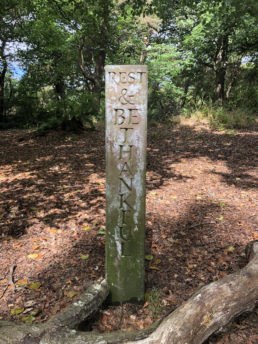 Happy August, everyone, from the wise plinths of Corstorphine Hill.