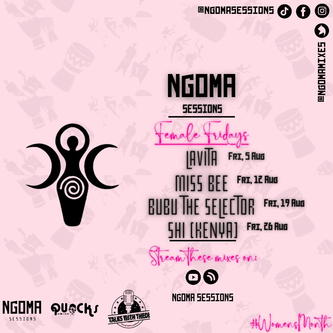Bubutheselecter's tweet photo. Since it's women's month I'm preparing something special for y'all
Please save the date and don't forget to subscribe on the @NgomaMixes YouTube channel
Afrohouse/tech to the world
#femalefridays
#womensmonth
#bubutheselecter
#afrohouse_princess https://t.co/JRwypD7ONd