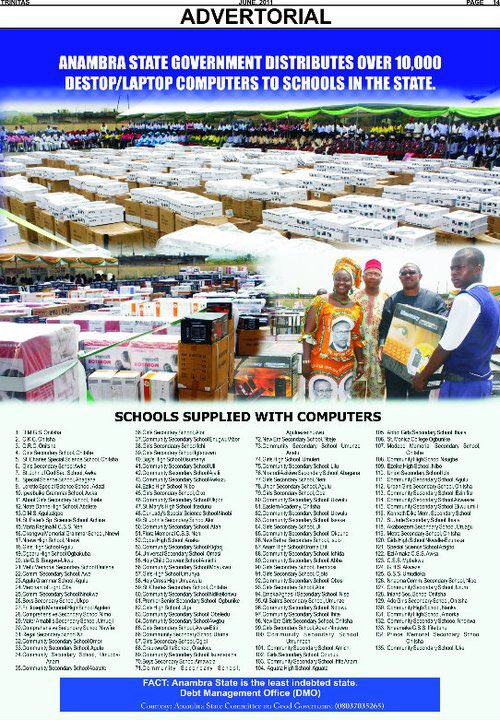 Chiif_Obi's tweet photo. @FaisudeenAde @Jioke_LOC @jeffphilips1 Provided 33,000 computers, built over 400 classrooms, bought school buses to the whole school, provide them with boreholes and clear the #33bn debits of gratuity, pensions and salaries, which made Anambra to came first in WEAC and NECO 3 times under him and 5 times in last 12 yes https://t.co/5D8ywApPxq