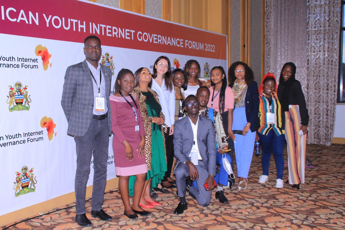 Africaigf's tweet photo. Let's take a look at some photos of the African Youth Internet Governance Forum Lilongwe, Malawi 🇲🇼 ❤️‍🔥 @intgovforum 
Thank you to all of you. Special thanks to our partners. 

#AFYIGF #AFYIGF22 #InternetUnited #AfricaUnited https://t.co/fpkQzLMtgb