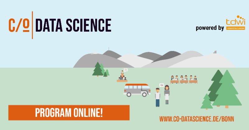 co_data_science's tweet photo. Das Programm ist online!🎉
💡Wirf jetzt einen ersten Blick ins Programm und überzeuge dich selbst.
#codatascience #datascience