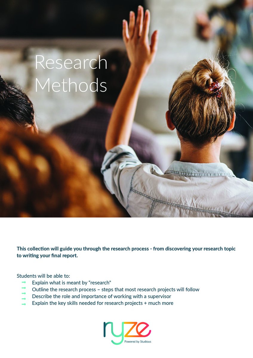 We've put together a Research Methods collection introducing students to the foundations of qualitative, quantitative and mixed methods research, perfect for helping students to develop their analytical skills. 

We are offering a special discount for a limited time - contact us!