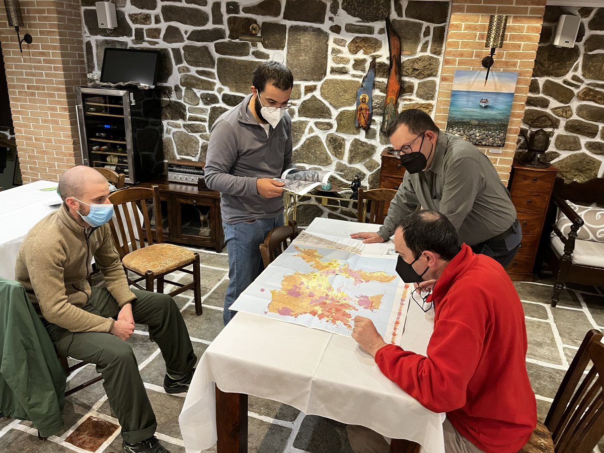 First field activities. The FAST project took us on Lemnos (Greece) to study normal and strike-slip faults #structuralgeology #tectonics #prin #faultarchitecture