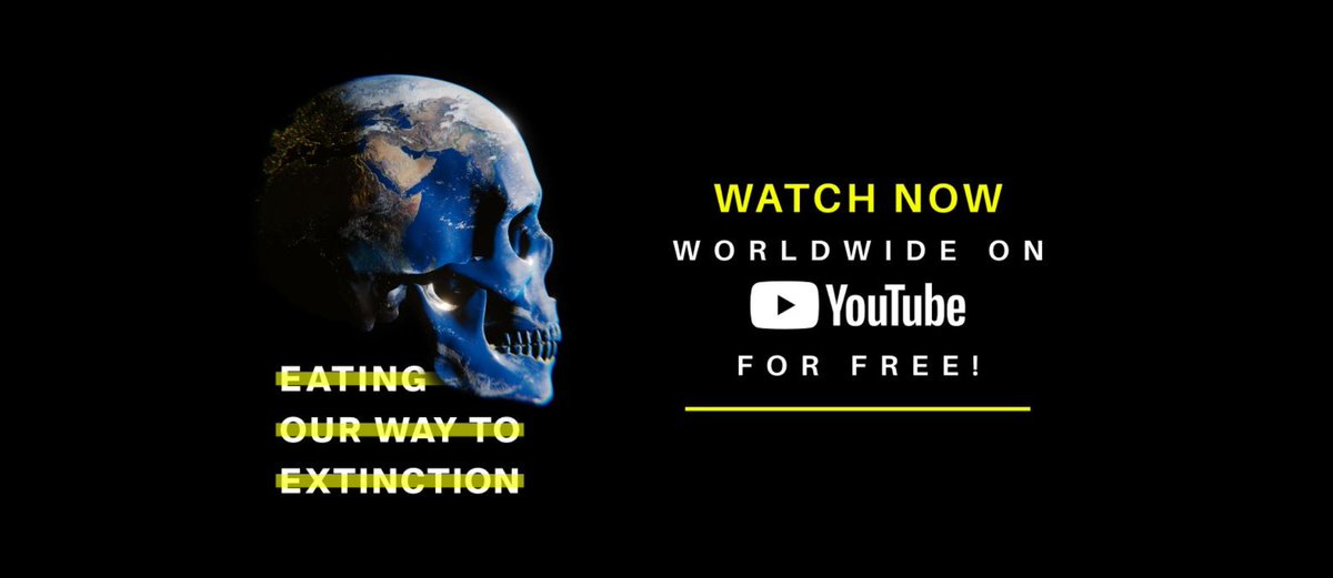 Eating Our Way to Extinction - such a thought-provoking film by my wonderful nephew, Ludo. Watch free on YouTube: youtu.be/LaPge01NQTQ <a href="/EatingOur/">EATING OUR WAY TO EXTINCTION</a>