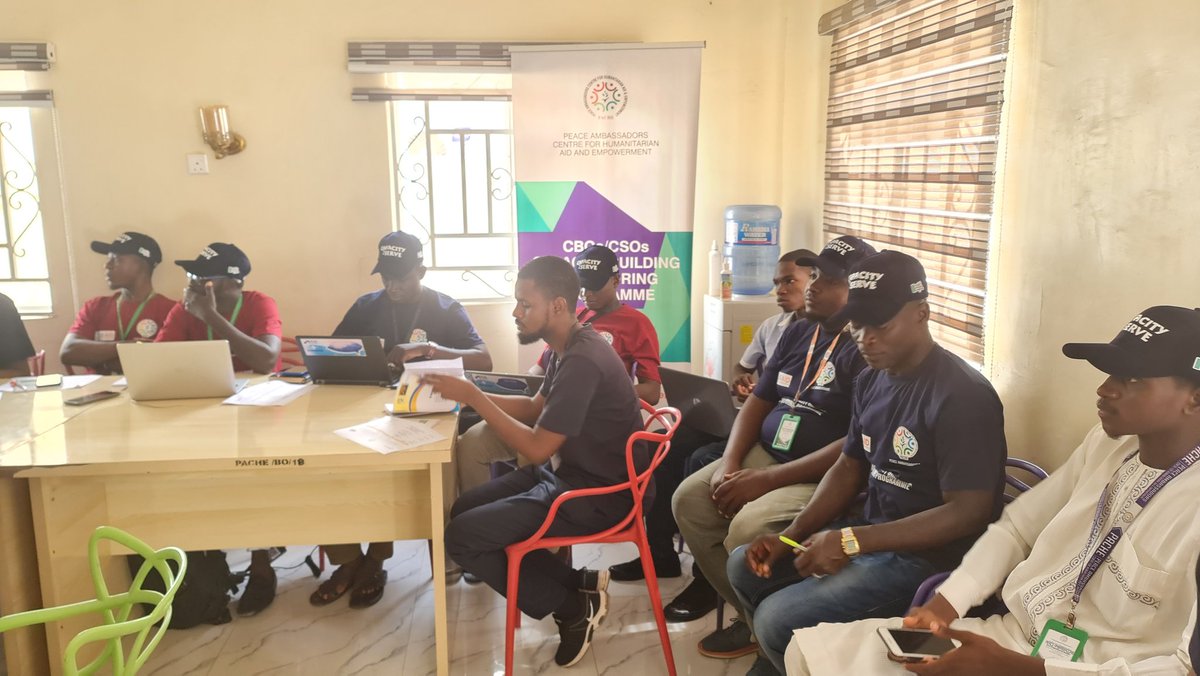 pache_org's tweet photo. Day One of the 3 day training on Program Management and Program Performance Evaluation to 8 cohort Organisations, a project funded by USAID Nigeria and Nigeria North East Connection #NNEC
You can follow the Program live on our Facebook page https://t.co/AEu7tY2JNs https://t.co/rLE3wpytFP
