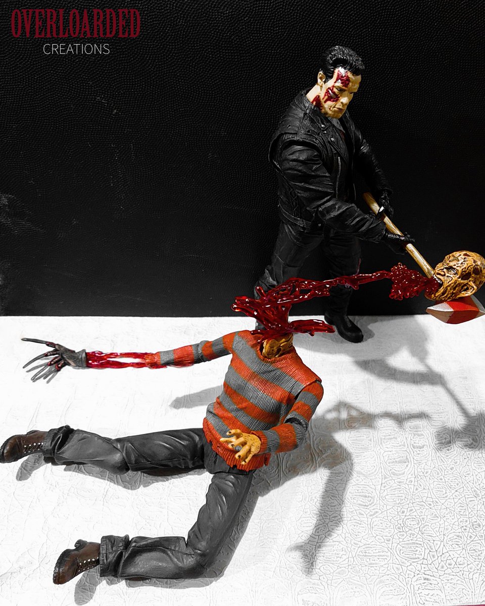 DarkOverloarded's tweet photo. These accessories are a lot of fun 🔪🩸🖤 #SuperActionStuff #BagOfViolence #BloodSplatter #Gore #OneTwelveScale #ModelFigure #Terminator #T800 #T1000 #NightmareOnElmStreet #FreddyKrueger #TexasChainsawMassacre #LeatherFace #NECA https://t.co/otEuyc1rnV