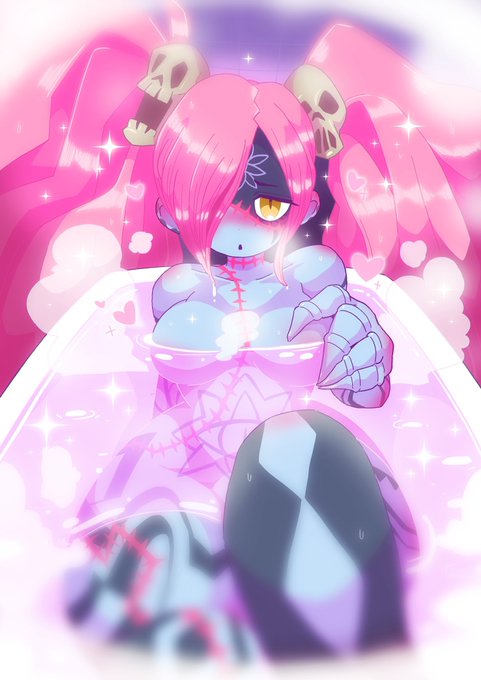 skeb納品しました!
お風呂〜〜 