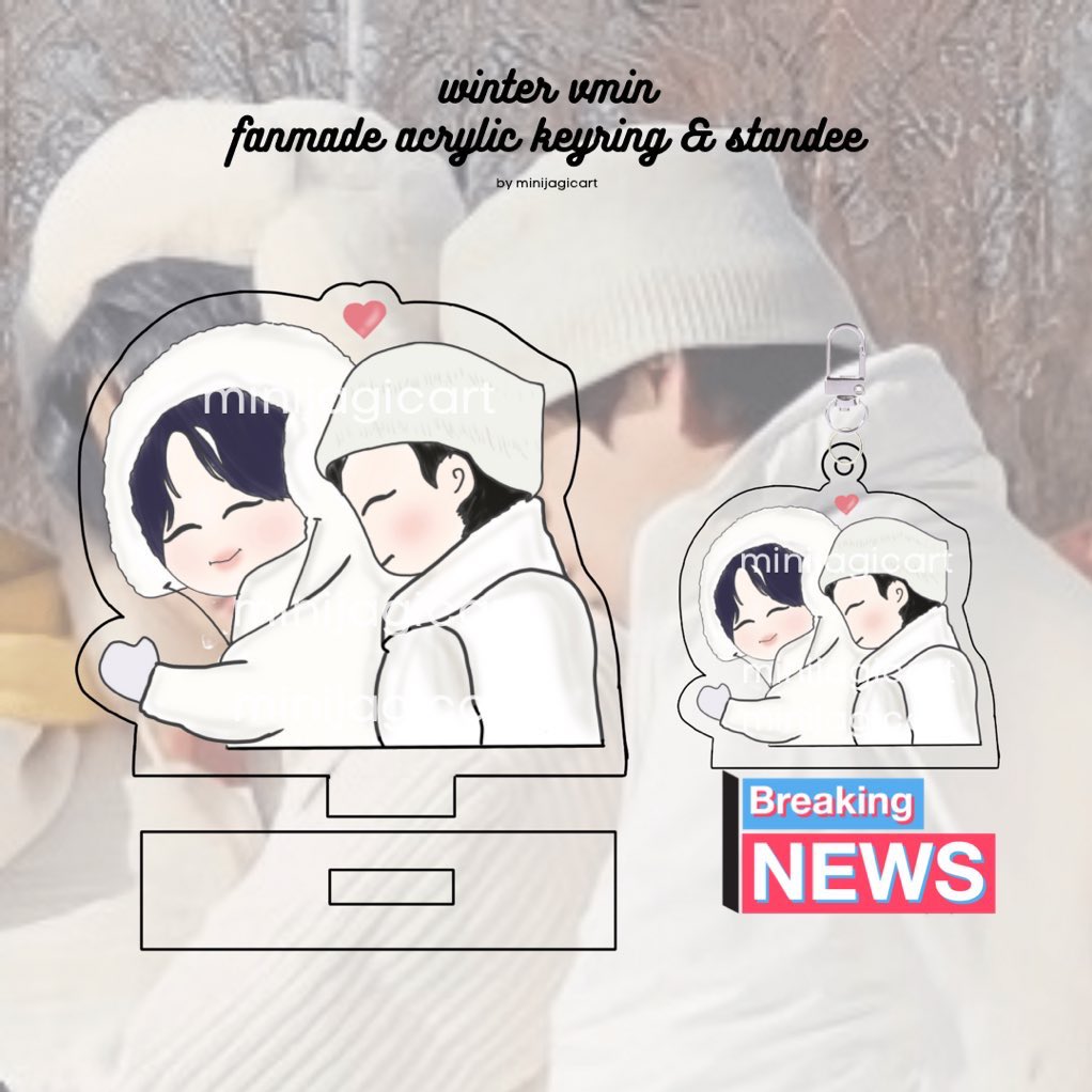 busankmstudios's tweet photo. ˚ ༘♡ ⋆｡˚ #busankmstudios

✶ fanmade acrylic keyring &amp; standee
     ⤷ ptd backstage jikook, dancing taekook &amp; winter vmin

⤷ pre-order
⤷ need at least 10 orders for each unit to push thru.

reply ‘mine + item + qty’ or dm to claim!

t. wts lfb ph bts https://t.co/vlLlXgFF0b