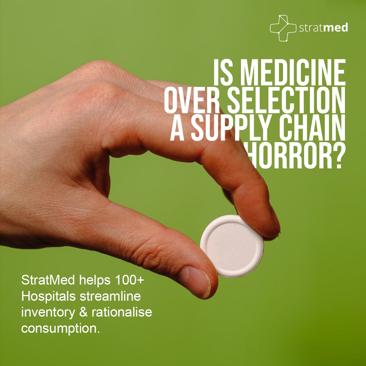 #StratMed leverages a data-driven approach for discovering novel ways to #ImproveSupplyChain processes, #TrackConsumption patterns and enable #optimisation efficiencies.

info@stratmed.com
(+91) 7428295353
stratmed.com

#integer #hospitals #medical #gpo #medicalcosts