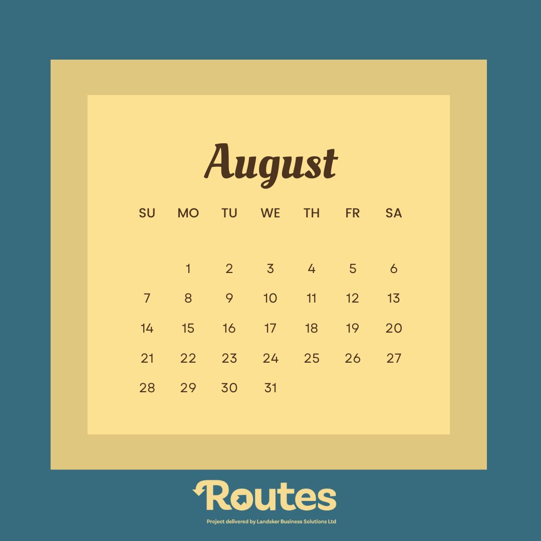 What are your goals this month? 

Take the opportunity to grow yourself this month and get in touch with Routes 

For more info on our free courses and training
✉️ routes@landsker.co.uk⠀⠀⠀⠀⠀⠀⠀⠀⠀⠀
 ☎️ 01994 238379⠀⠀⠀⠀⠀⠀
 ⠀⠀⠀
 <a href="/WCVA_AIF/">Active Inclusion</a> #EUfundsCymru⠀