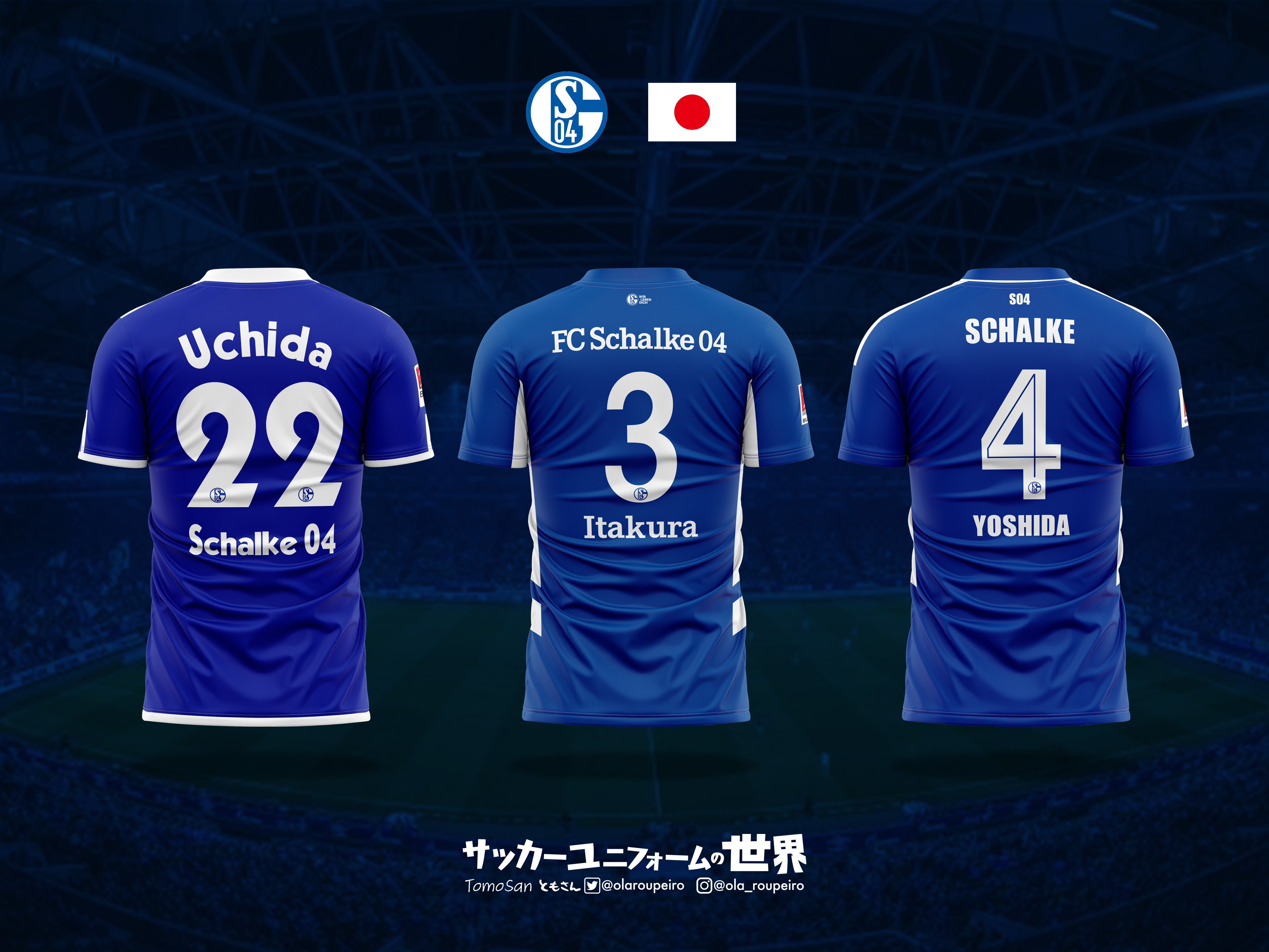 Twitter 上的 ともさん Tomosan サッカーユニフォームの世界 シャルケと日本のステキな関係 日本代表の選手がゲルゼンキルヒェンで愛されている いつかフェルティンス アレーナ行きたいぞ Schalke04 Wunderbare Beziehung Zu Japan Gluck Auf Japaner