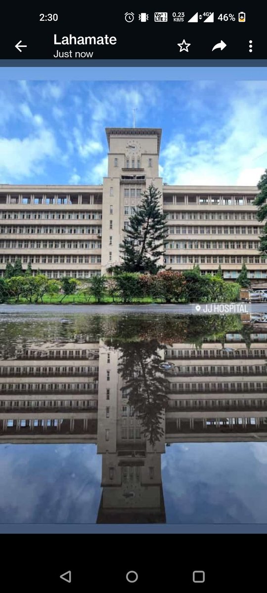 DrSanjay277's tweet photo. Today i completed 10 years at this place β₯οΈβ₯οΈ doing MBBS and MD medicine from the same college is great feeling π
#JJHospital
#Gmcite
#10yearsatJJH https://t.co/reG2PNlfgS
