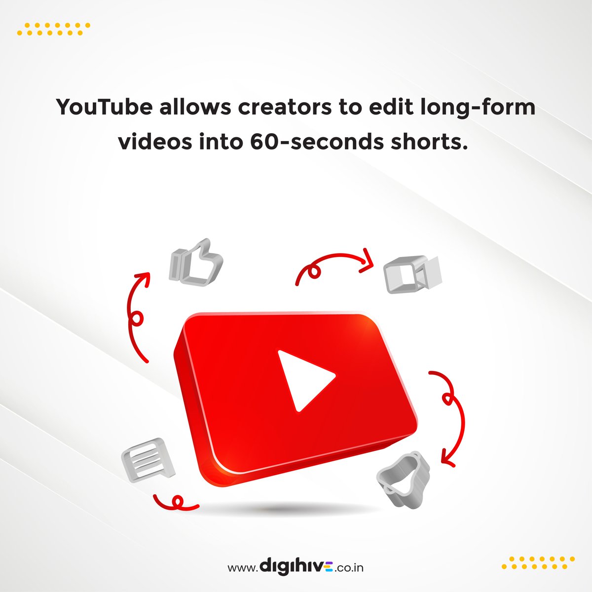 DigihiveLtd's tweet photo. Here are some Digital Marketing Updates that you must know ☝️
#Digihive #digitalmarketing #digitalmarketingupdates #digitaladvertisingagency #socialmediaupdates https://t.co/3Hw5UMlN0x