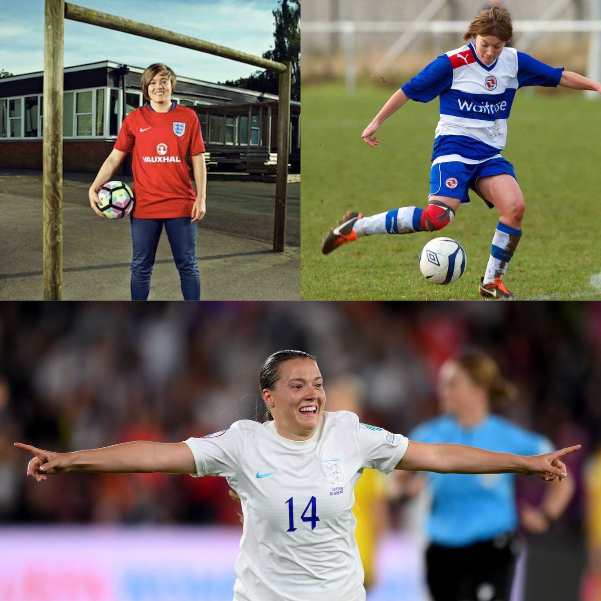 You have got to see it, to be it.

@frankirby … @MEChilternEdge @ChilternEdgePE student. Had to play for boys teams to be able to play. Made it at @ReadingFCWomen and @ChelseaFCW

Brought football home. History maker. #Lionessess

With enough hard work, you can achieve anything!